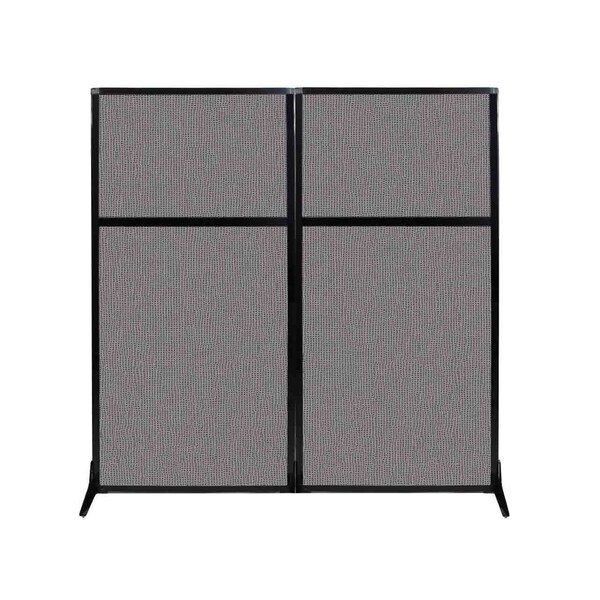 Work Station Screen 66" x 70" Slate Fabric
